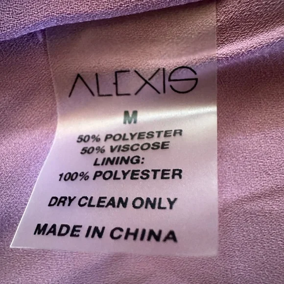 Alexis Leina Purple and Green Halter Mini Dress - Picture 14 of 14